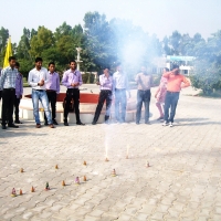 Diwali Celebration in College (02-11-2013)